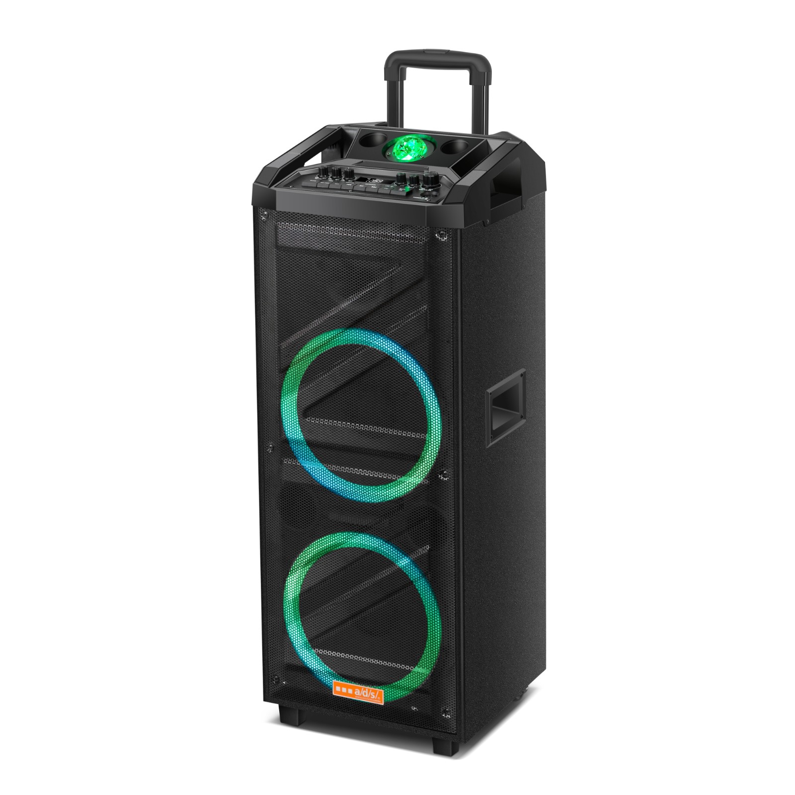 Portable Trolley Speaker with LED Lighting