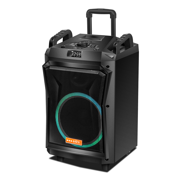 Portable Trolley Speaker with LED Lighting