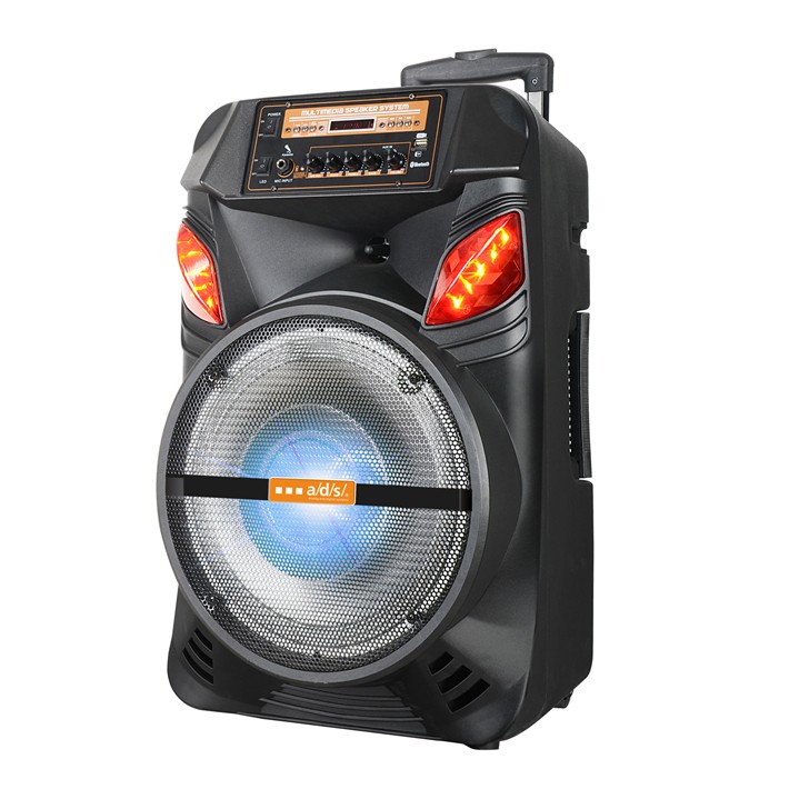 Portable Trolley Speaker with LED Lighting