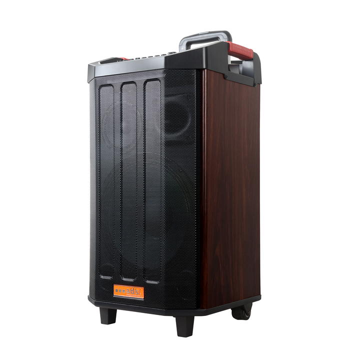 Portable Trolley Speaker with Bluetooth and Rechargeable Battery
