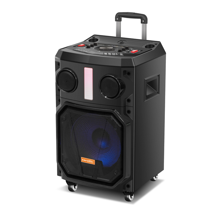 Portable Trolley Speaker with LED Lighting