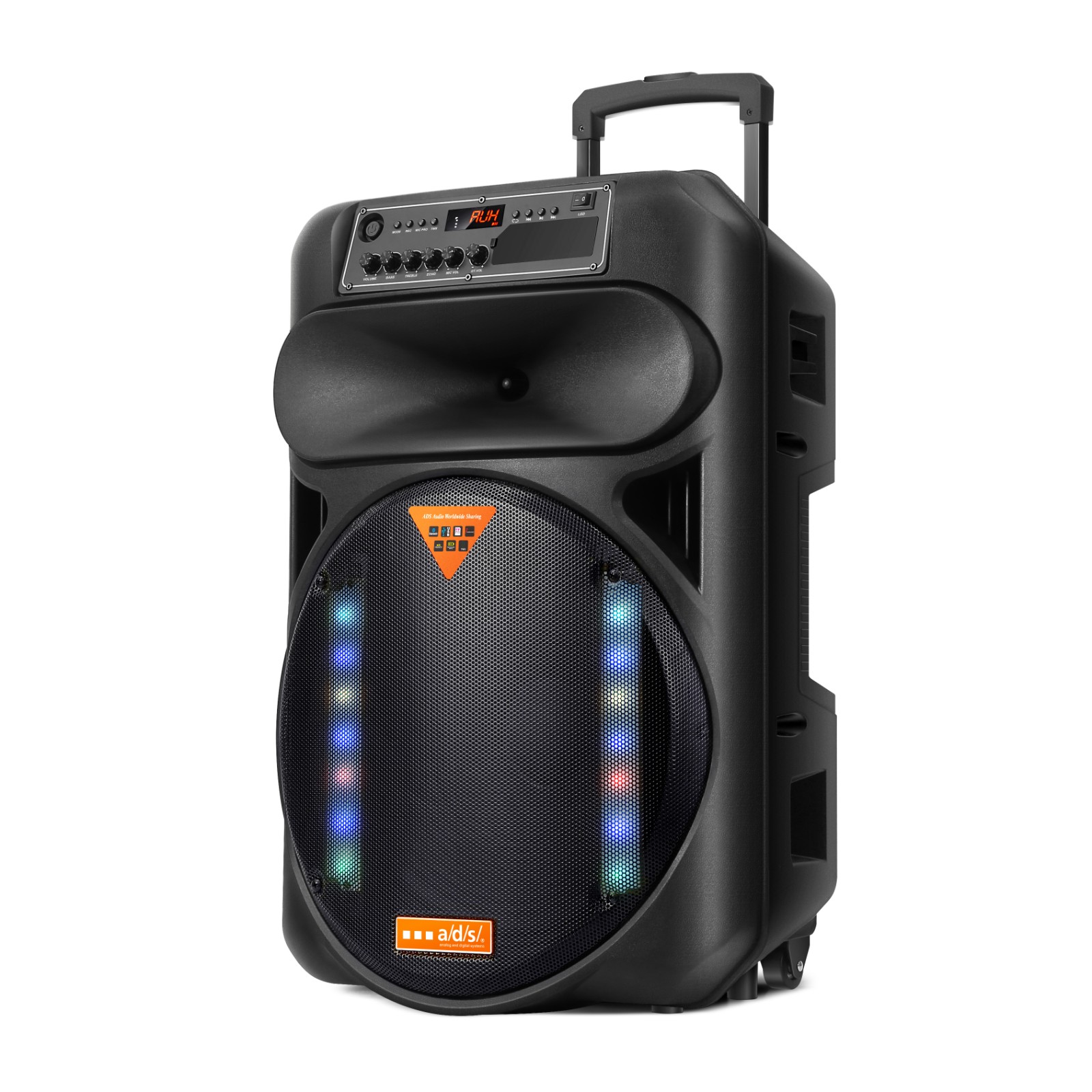 Portable Trolley Speaker with LED Lighting