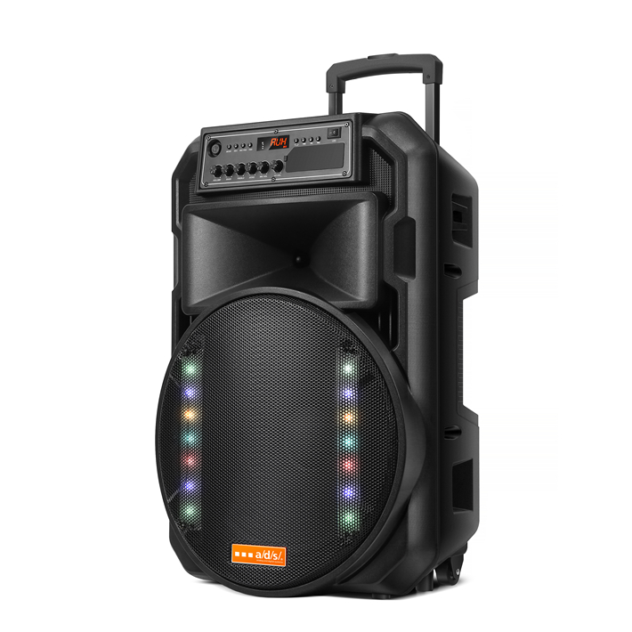 Portable Trolley Speaker with LED Lighting
