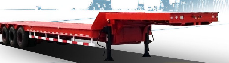Heavy-Duty Flatbed Semi-Trailer