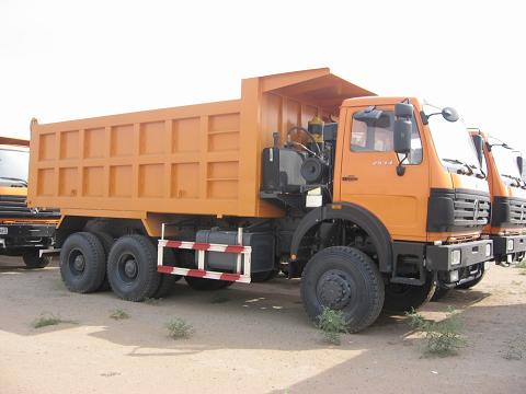 Heavy-Duty Dump Truck for Construction
