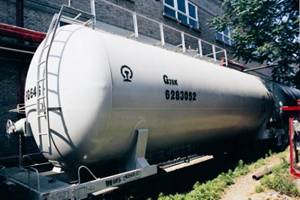 Railway Tank Car for Liquid Transport