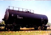Rail Tank Car for Liquid Transport