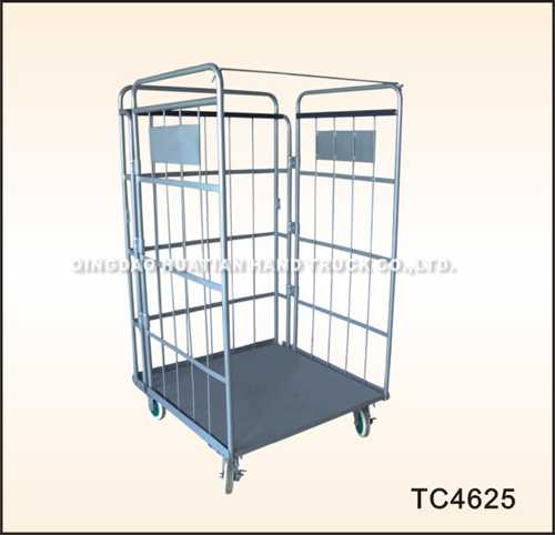Heavy-Duty Steel Roll Cage Trolley