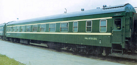 Vintage Railway Passenger Car
