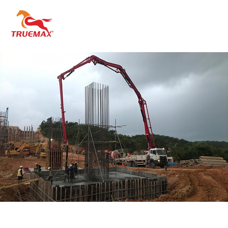Truck Mounted Concrete Boom Pump, 38m Reach