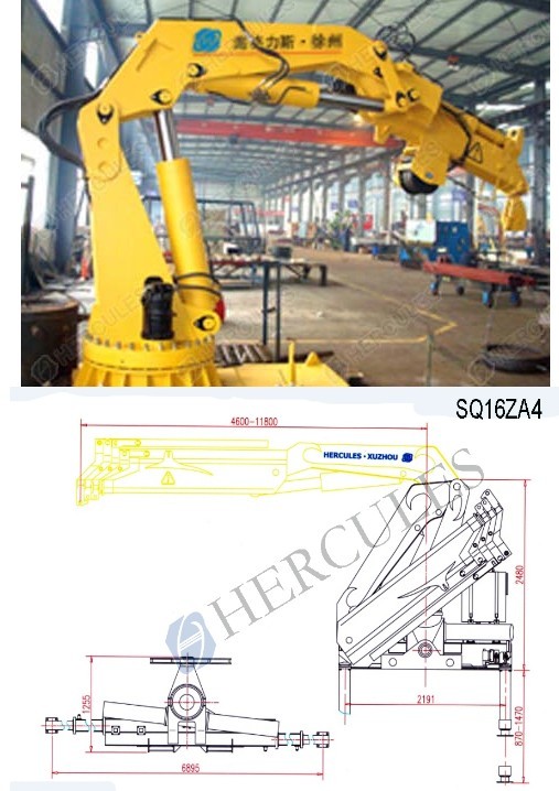 Knuckle Boom Truck Crane