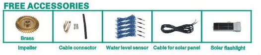 Solar pump accessory kit
