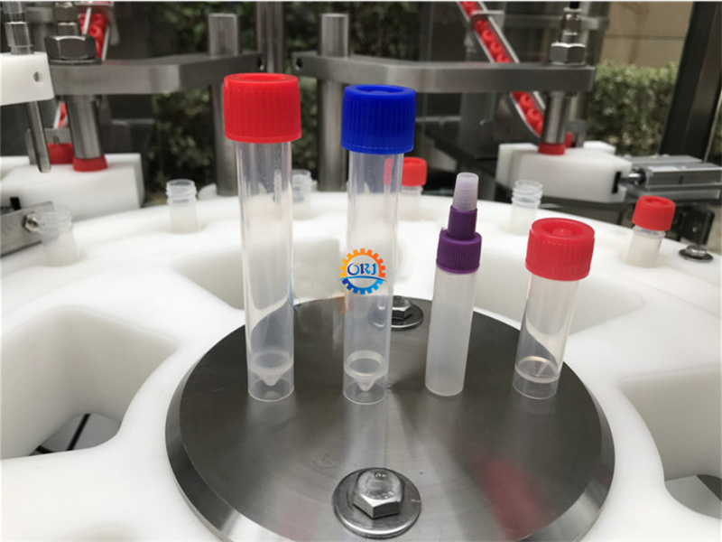 Rotary indexing table and filling heads