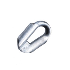 Galvanized Steel Tubular Thimble with Gusset