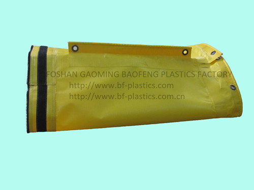 tunnel and mining duct with Zipper and Velcro coupling - Image 3