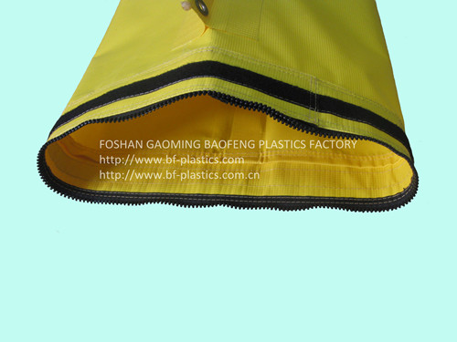 tunnel and mining duct with Zipper and Velcro coupling - Image 2
