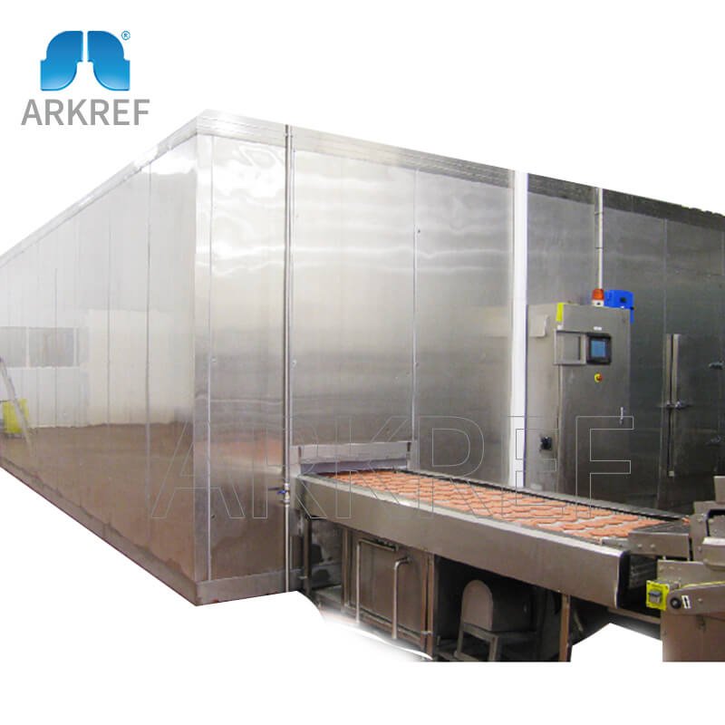 Continuous Tunnel Freezer for Food Processing