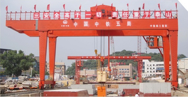 Tunnel Portal Crane for Shield Construction