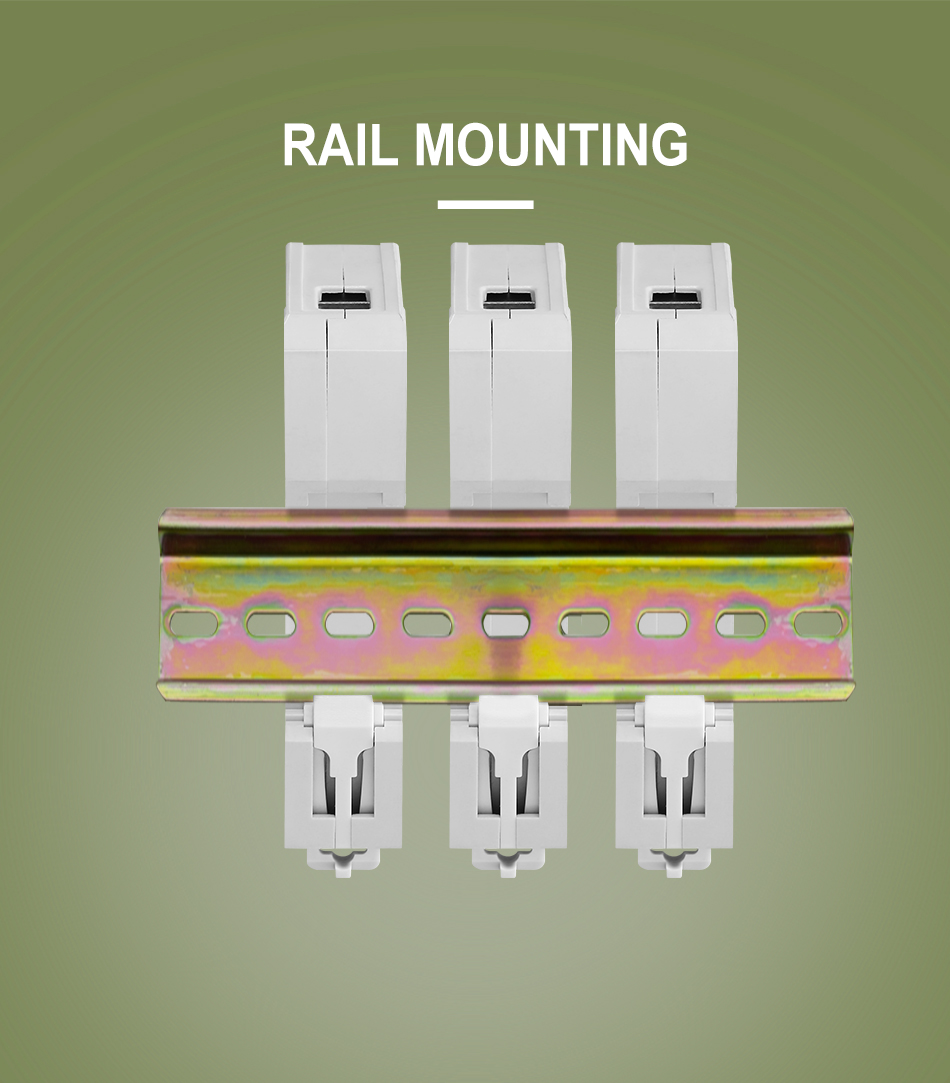 Rail mounting installation demonstration