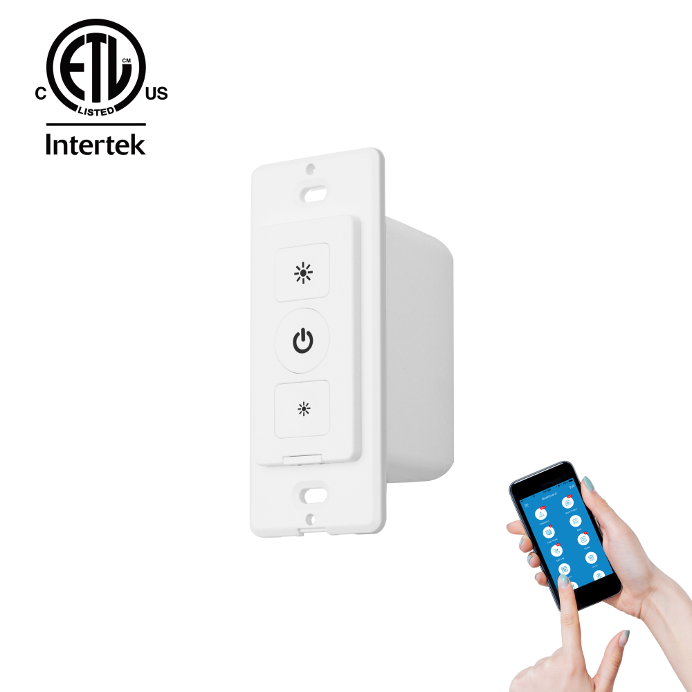 Tuya Smart In-wall Dimmer Alexa Google Home WIFI Triace Dimmer Switch - Image 2