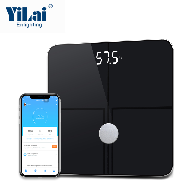 TUYA WIFI SCALE with ITO glass white LED display - Image 3