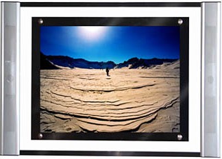 Multi-Layer Framed Television with Integrated Speakers