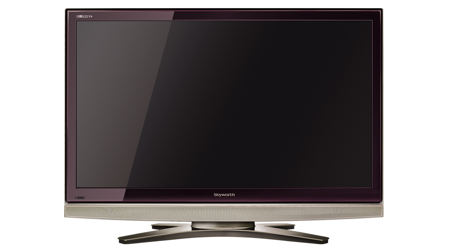 Flat-Screen LED Television with Integrated Soundbar