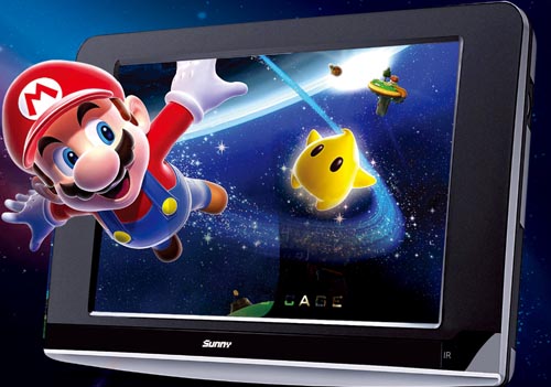 Portable DVD Player Combo with High-Resolution Display
