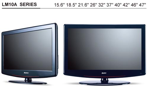 LCD Televisions with 15.6-47 inch Screen Sizes