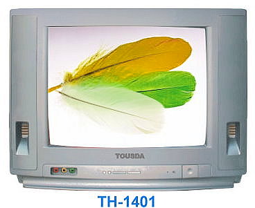 CRT Television with AV Inputs
