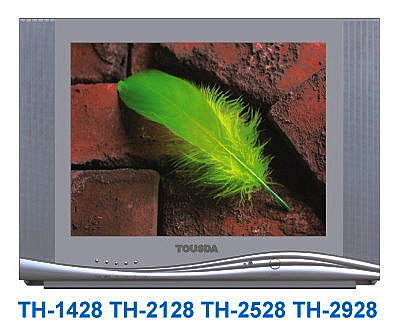 CRT Television with Feather Display