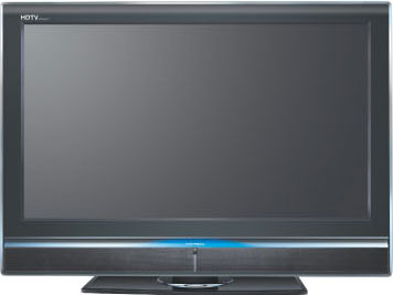 High-Definition Flat-Screen Television with Integrated Soundbar