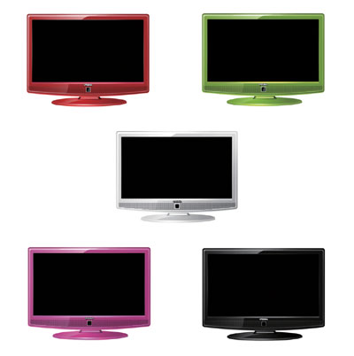 Colorful Television Sets for Home Entertainment