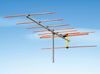 Directional Yagi-Uda Antenna for Radio Communication