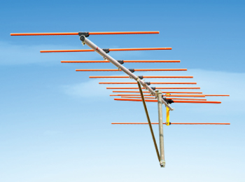High-Gain Yagi-Uda TV Antenna