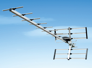 High-Gain Outdoor VHF/UHF TV Antenna