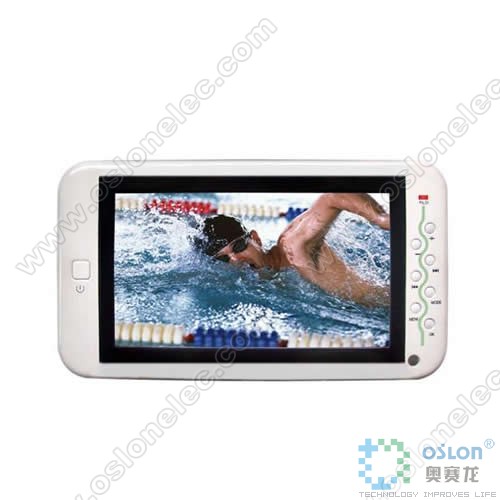 Portable Television with Built-In Screen