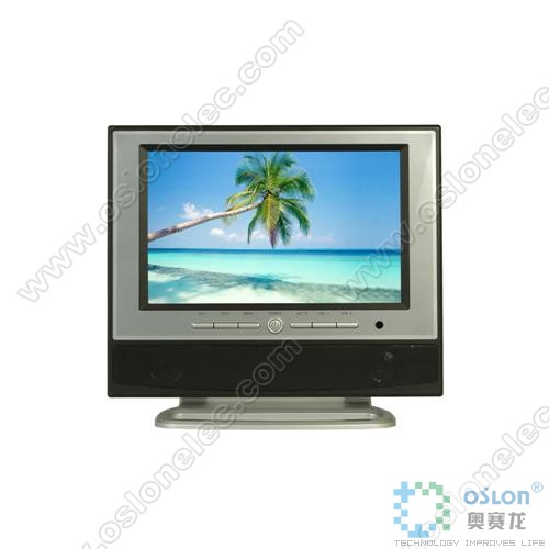 Compact Television with Integrated Speakers