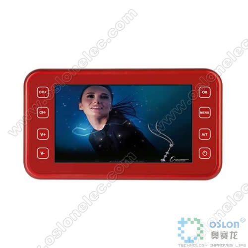 Portable Television with Built-In Screen