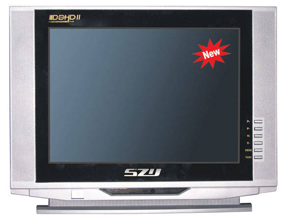 Vintage CRT Television with IDDHDII Technology