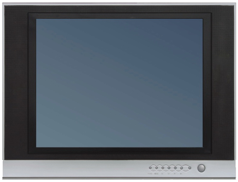 Vintage Cathode-Ray Tube Television