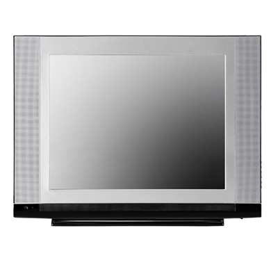 CRT Television with Integrated Speakers