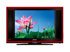 LCD Television with Integrated Speakers