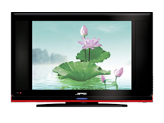Flat-Screen Television with Lotus Display