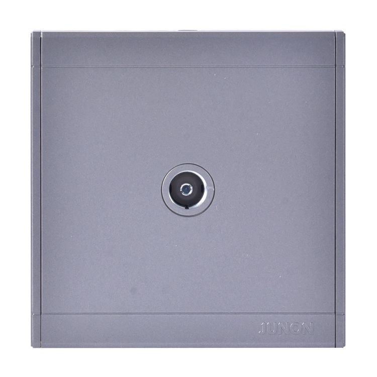Flush Mount Coaxial TV Wall Socket