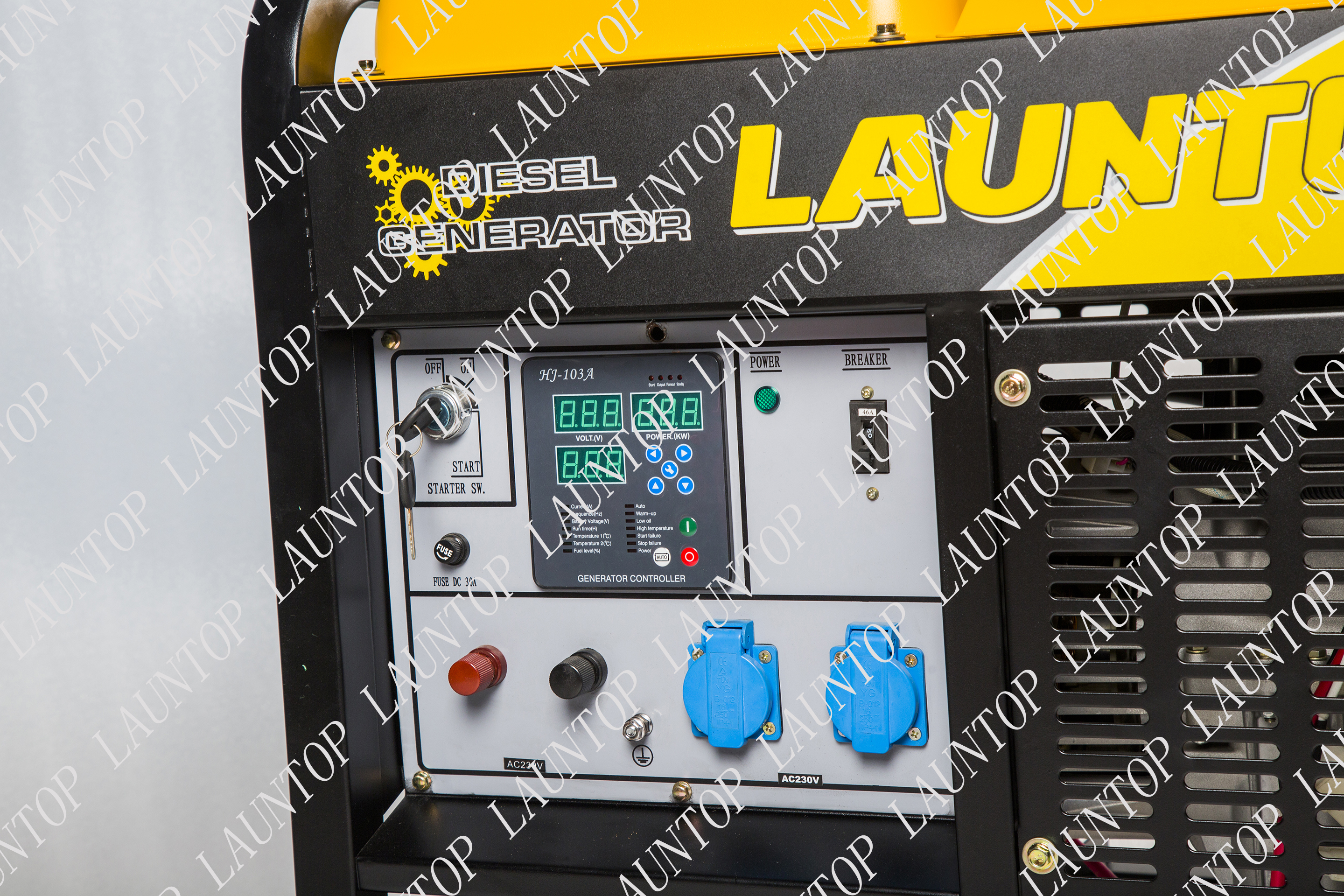 Twin-Cylinder Diesel Generator