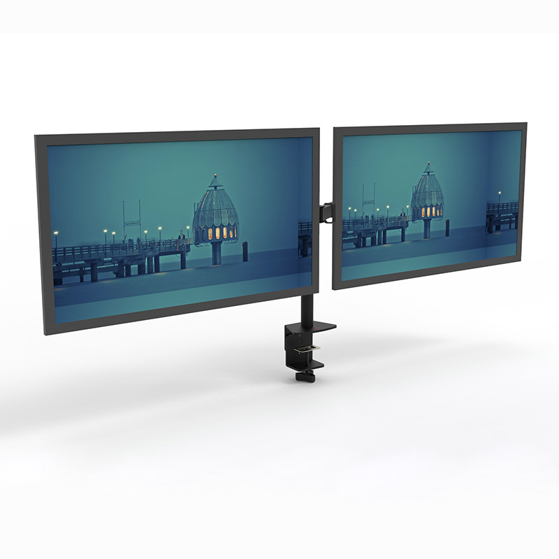 Dual Monitor Desk Mount Stand for 12-24 inch Screens