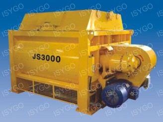 Twin Shaft Concrete Mixer