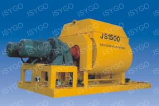 Twin Shaft Concrete Mixer