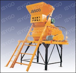 Twin Shaft Concrete Mixer